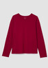 Organic Pima Cotton Jersey Long-Sleeve Tee