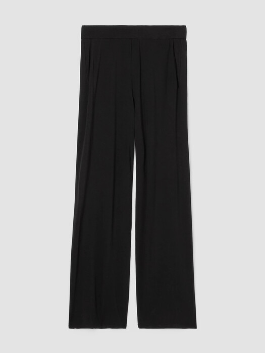 Stretch Jersey Knit Straight Pant