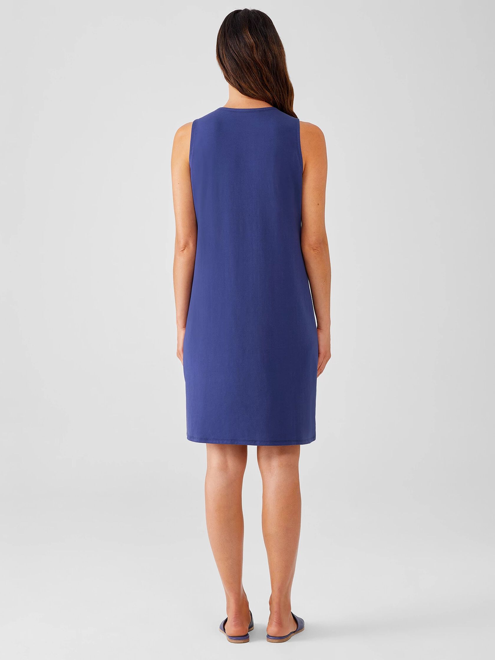 Traceable Cotton Jersey Tank Dress