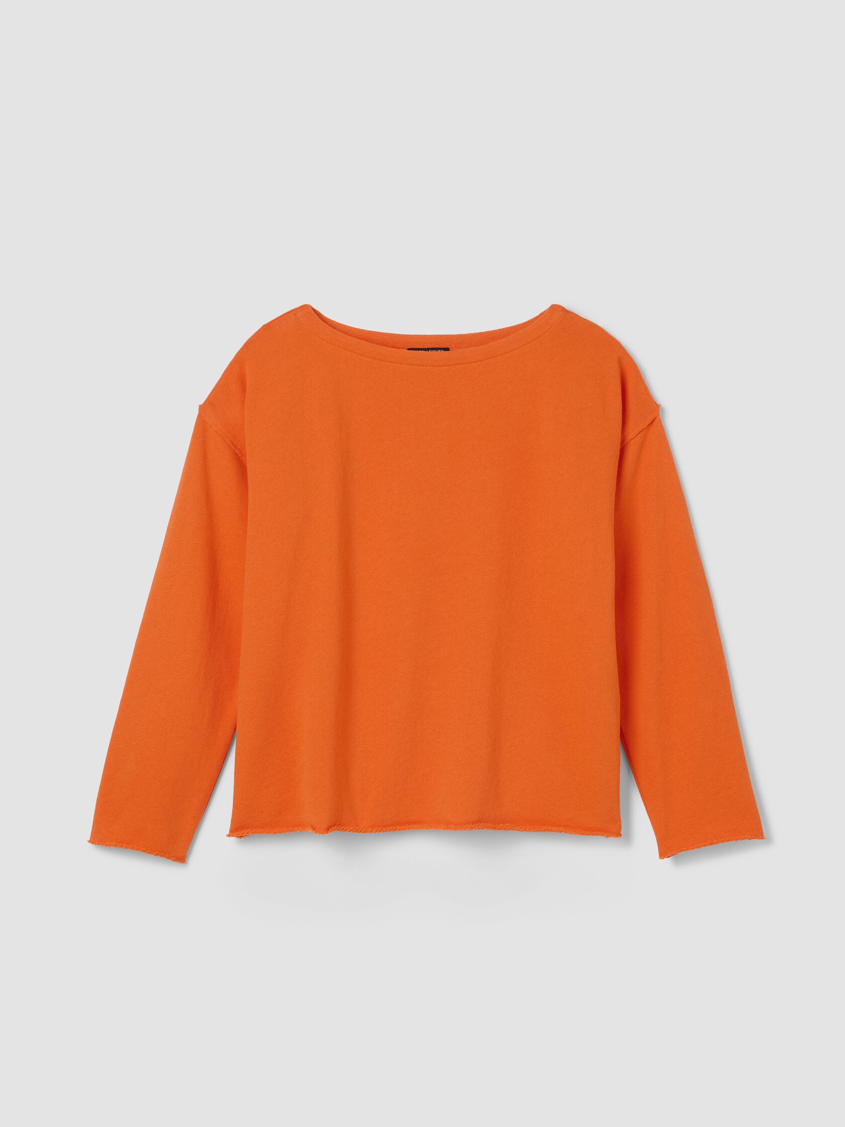Lightweight Organic Cotton Terry Box-Top