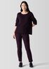Peruvian Cotton Blend Bateau Neck Top