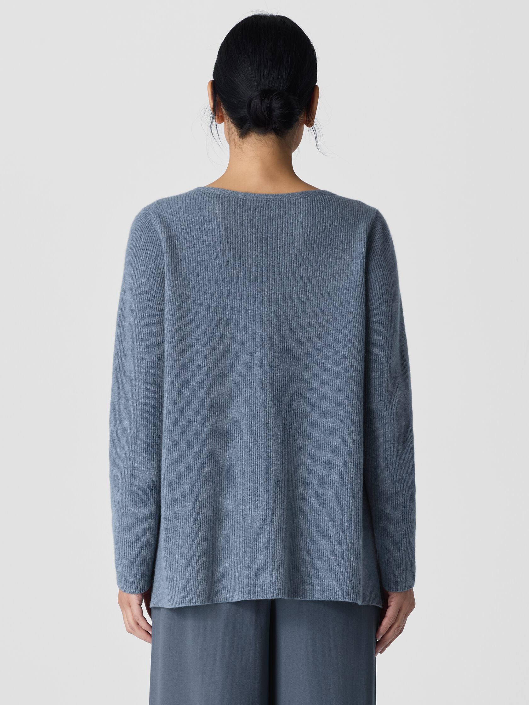 Italian Cashmere V-Neck Top