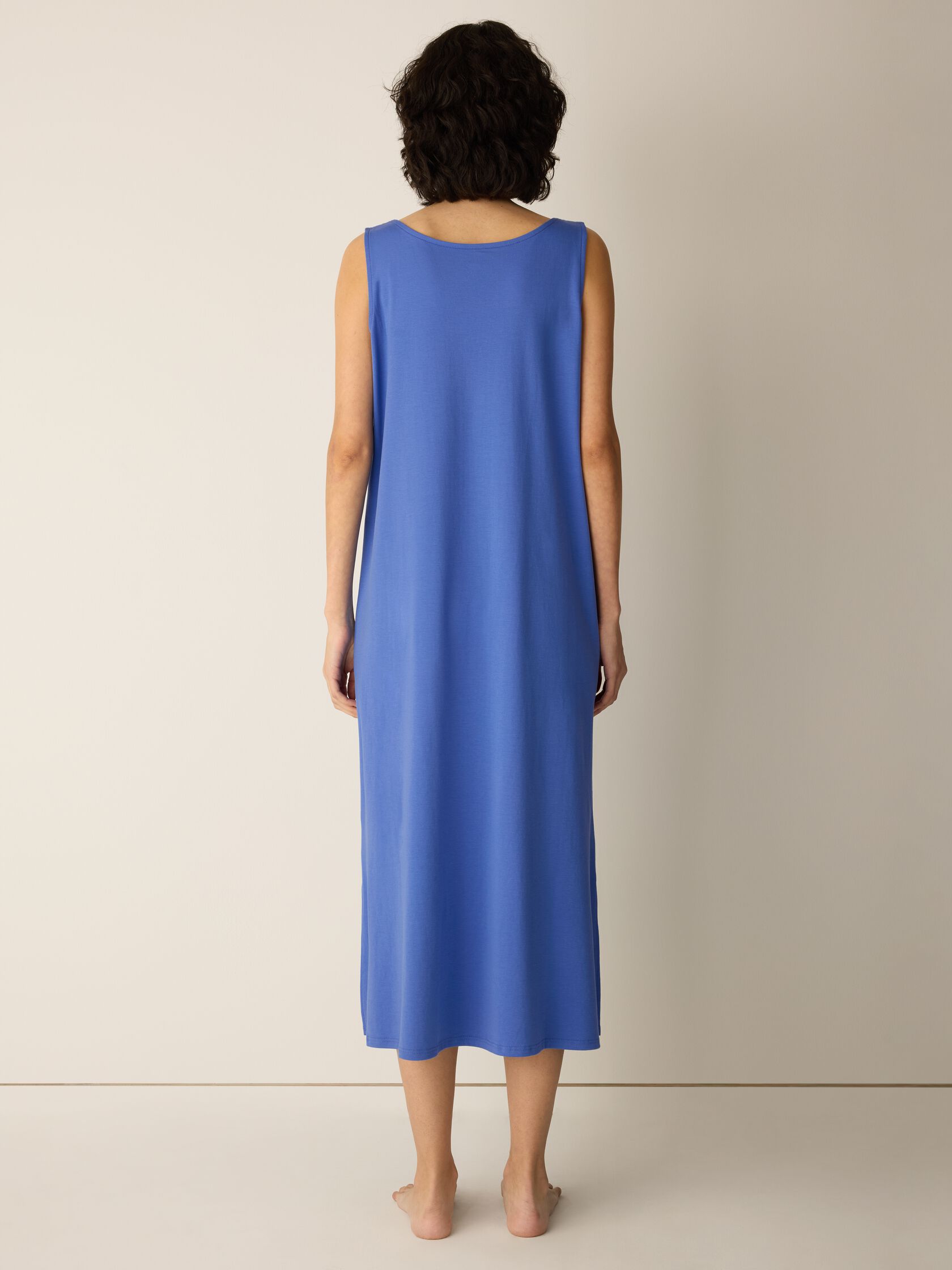 Organic Cotton Interlock Tank Sleep Dress