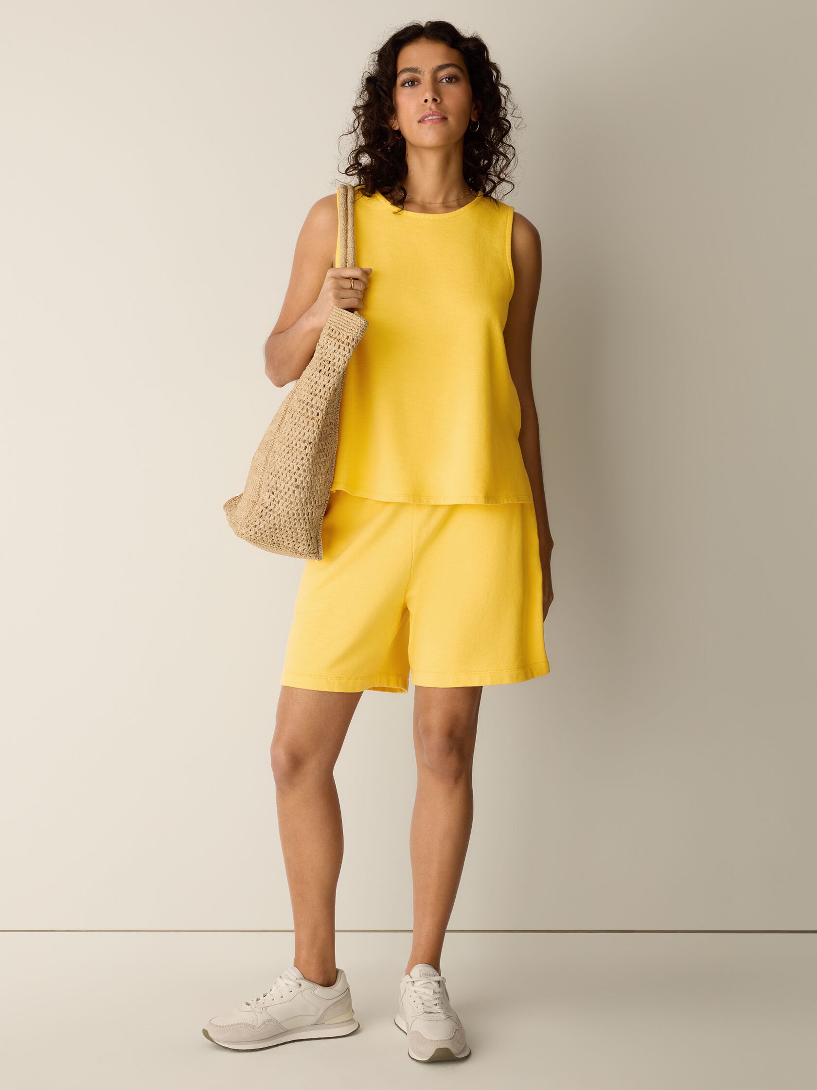 Garment-Dyed Organic Cotton Terry Shell