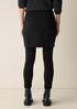 Stretch Jersey Knit Skirted Legging