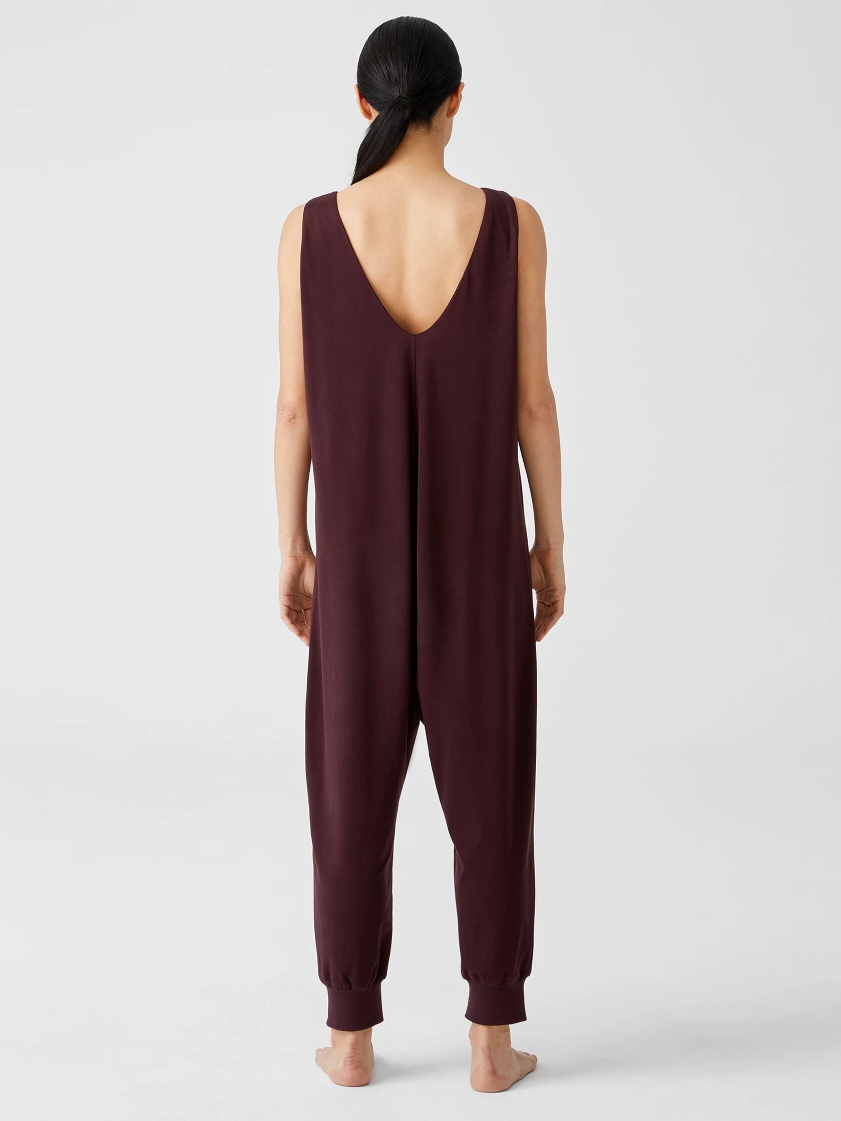 Cozy Organic Cotton Interlock Jumpsuit