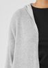 Peruvian Organic Cotton Hooded Cardigan