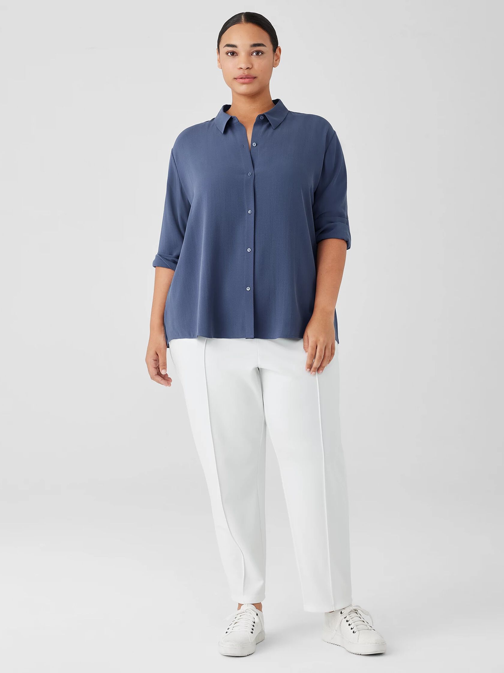 Washable Flex Ponte Pintuck Pant