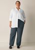 Garment-Dyed Utility Cotton Tapered Pant