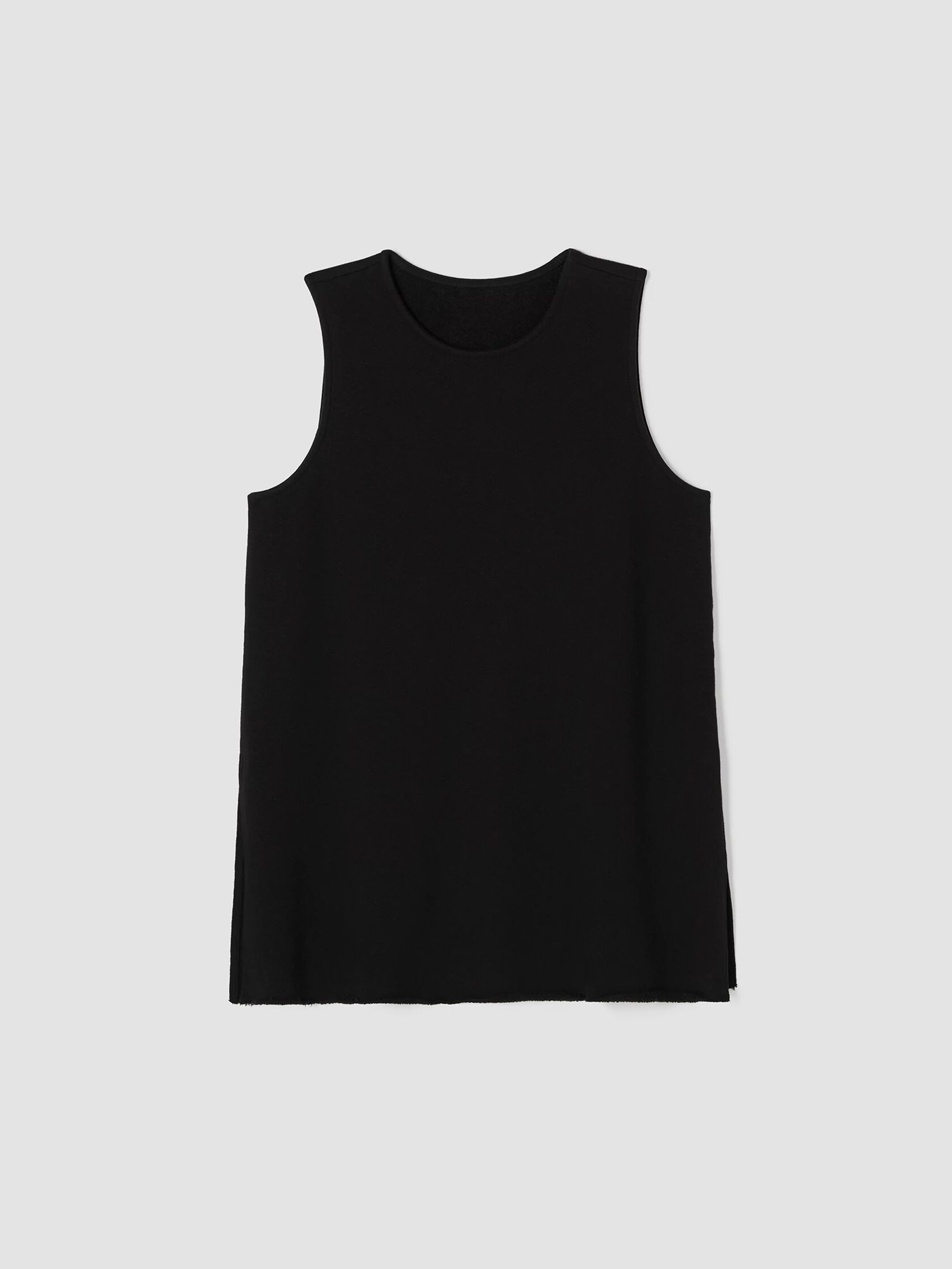 Lightweight Organic Cotton Terry Long Tank