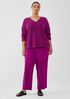 Silk Georgette Crepe Straight Pant