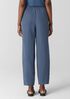 Linen Silk Twill Lantern Pant