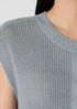 Organic Linen Cotton Cord Vest