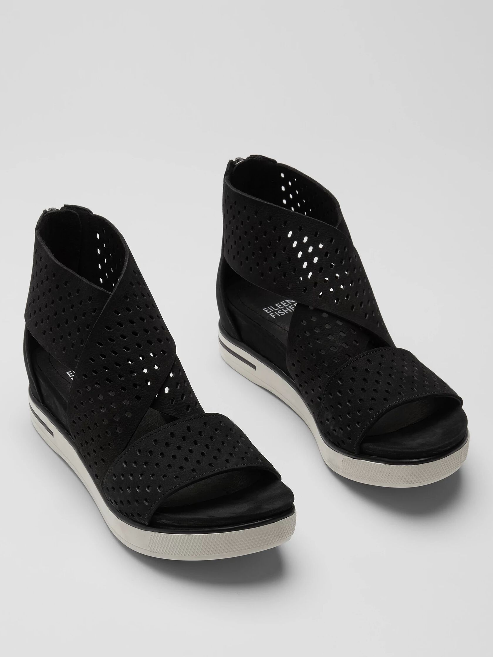 Sport Tumbled Nubuck Sneaker Sandal