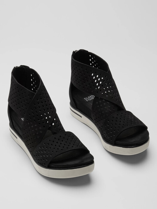 Sport Tumbled Nubuck Sneaker Sandal