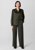 Washable Flex Ponte Wide Trouser Pant