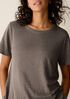 Organic Linen Jersey Crew Neck Tee