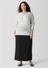 Merino Crew Neck Top in Regenerative Wool