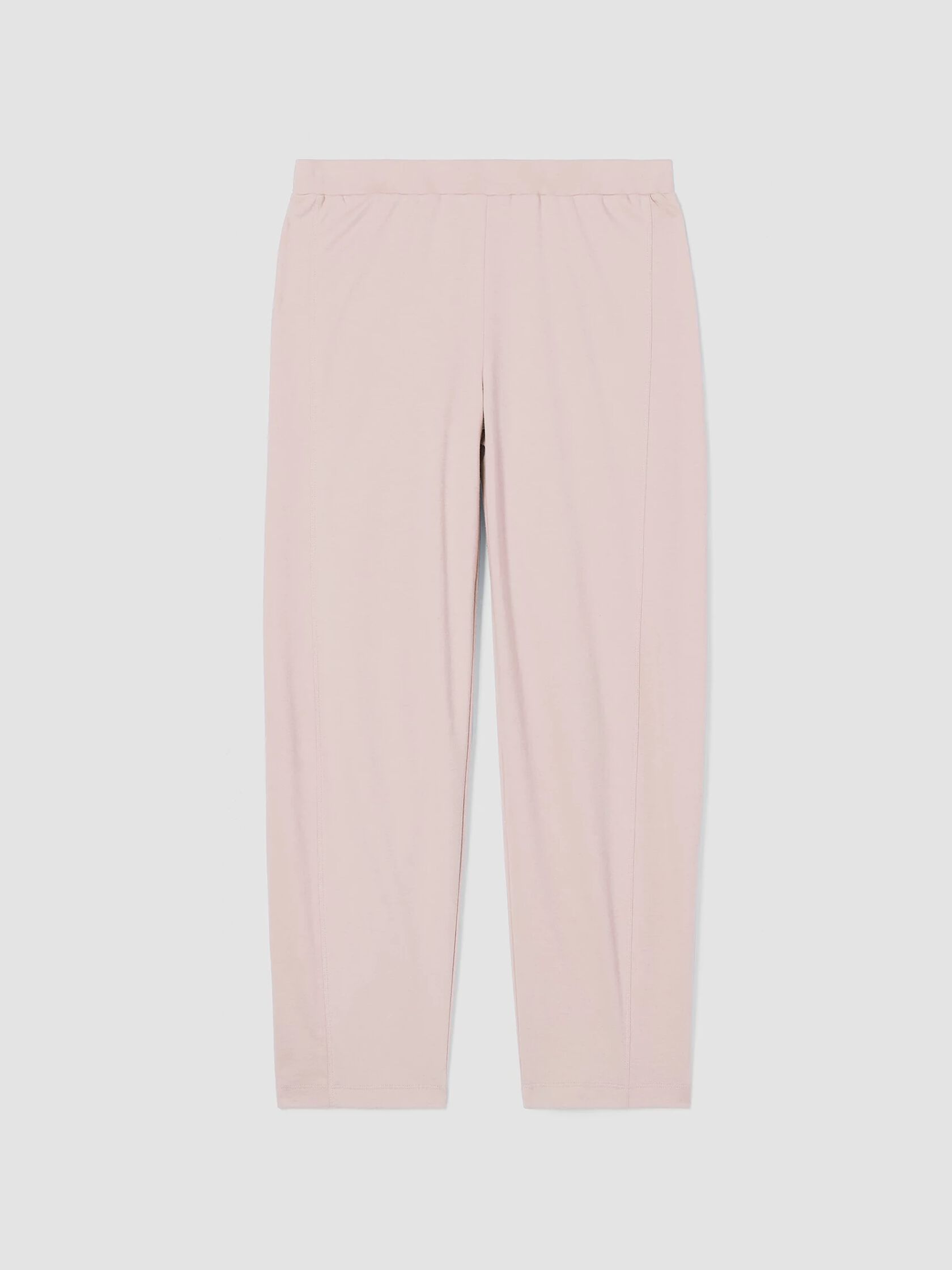 Cozy Organic Cotton Interlock Lantern Pant