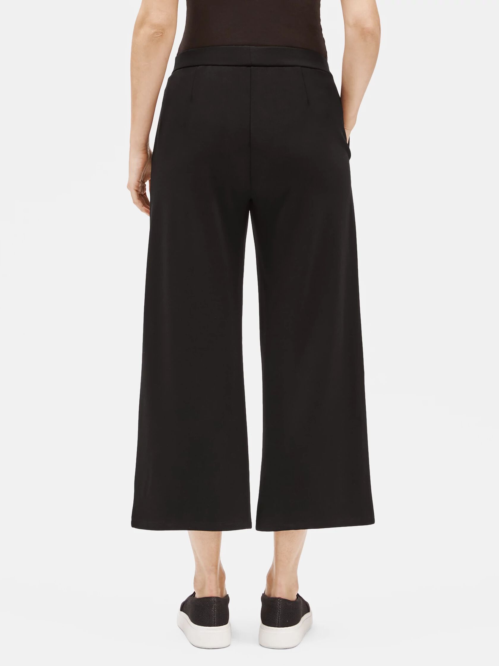 Flex Tencel Ponte Wide-Leg Pant