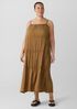 Washed Silk Smocked Cami Dress