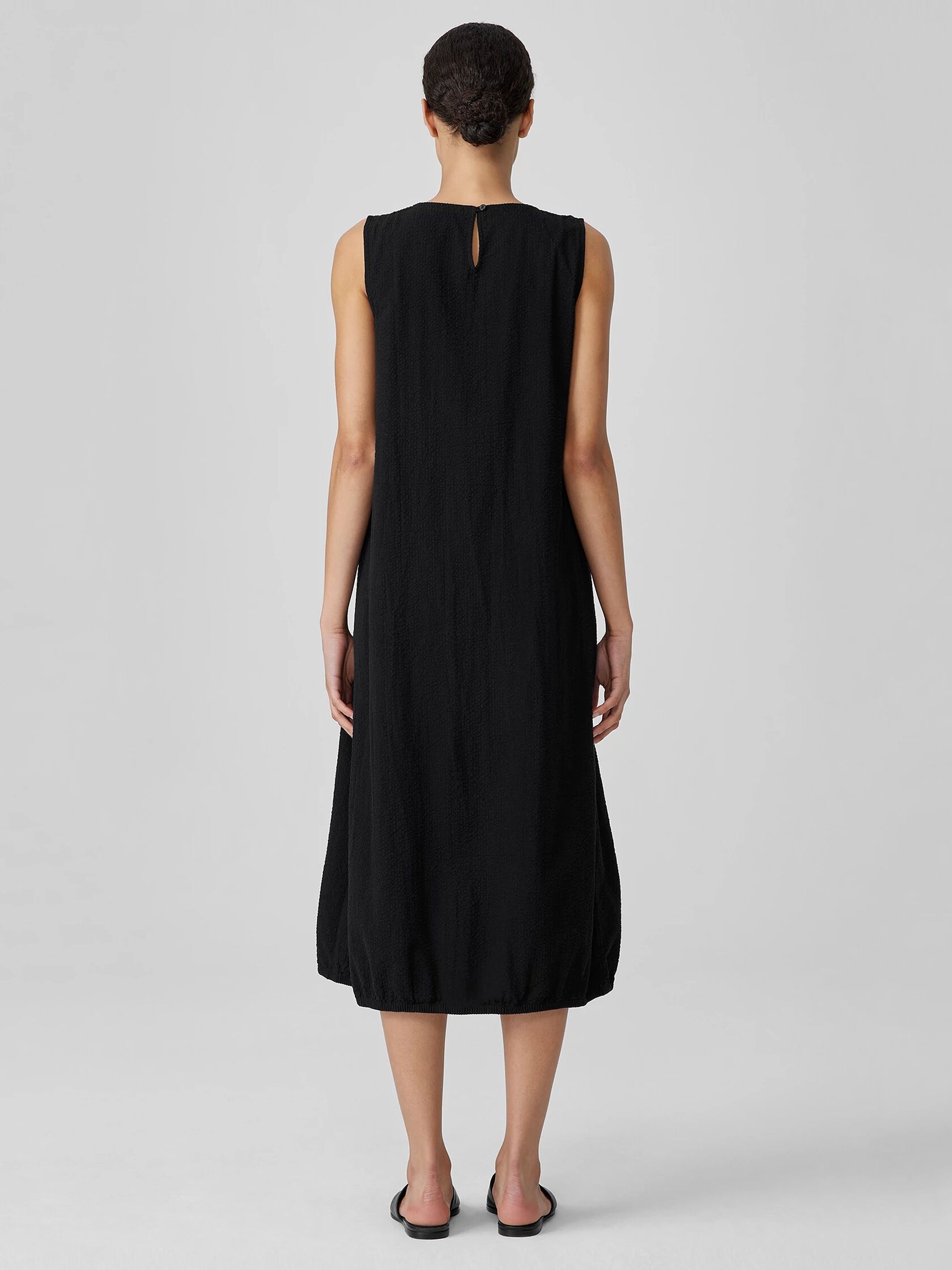 Organic Cotton Ripple Lantern Dress