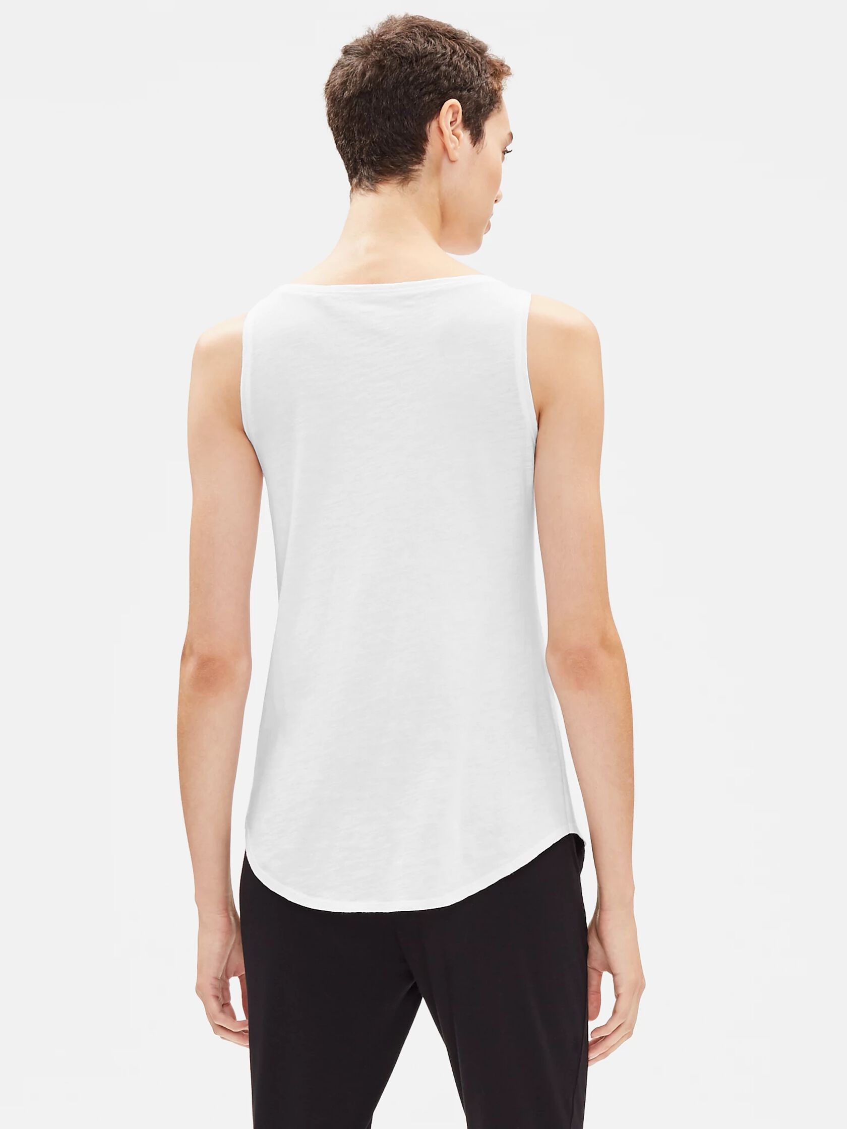 System Organic Cotton Slub Shirttail Shell