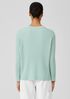 Italian Cashmere Crew Neck Top