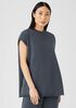 Organic Cotton French Terry Crew Neck Top