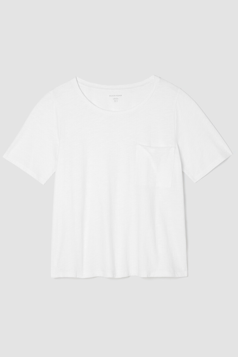 Organic Cotton Slubby Jersey Pocket Tee Organic Cotton Slubby Jersey Pocket Tee