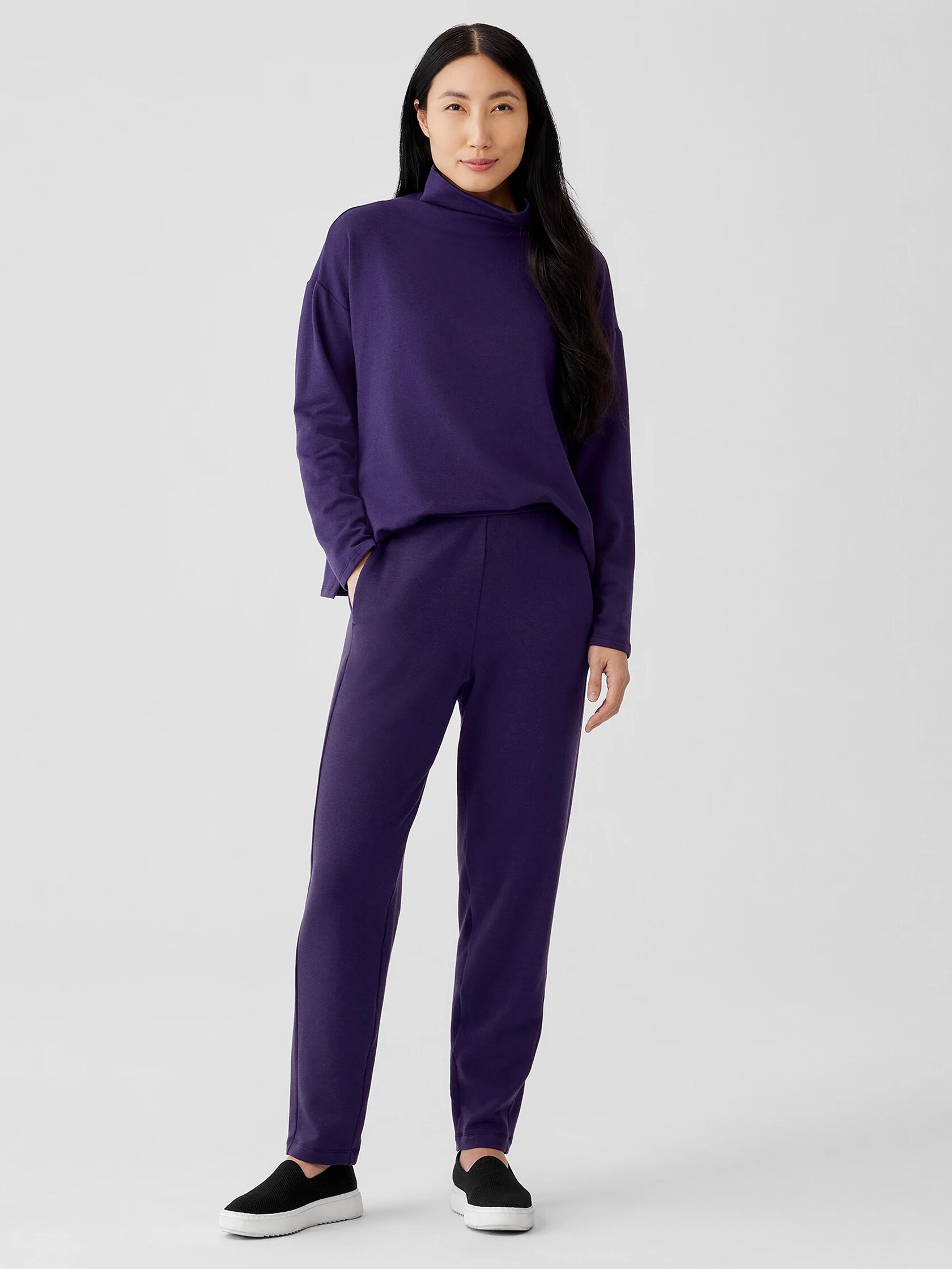 Cozy Brushed Terry Hug Slouchy Pant