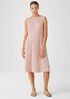Fine Jersey Sleeveless Tie Dress
