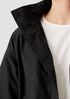 Light Cotton Nylon Stand Collar Coat
