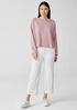 Lightweight Organic Cotton Terry Box-Top