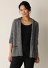 Peruvian Cotton Cloud Notch Collar Jacket
