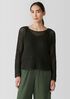 Peruvian Organic Cotton Cord Bateau Neck Top