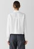 Organic Handkerchief Linen Classic Collar Short Shirt