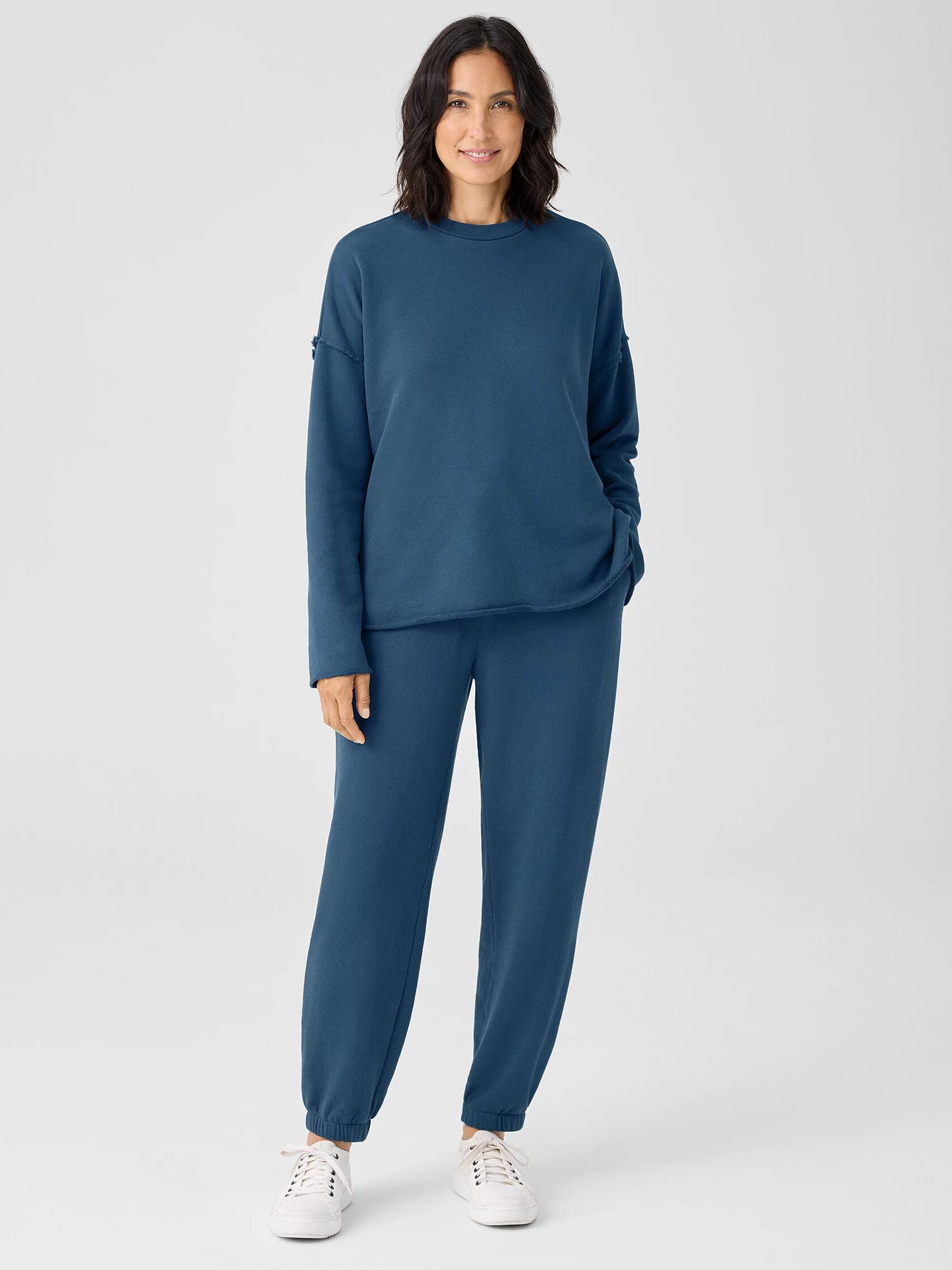 Organic Cotton French Terry Box-Top