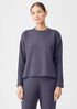Cozy Brushed Terry Hug Box-Top