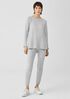 Cozy Brushed Terry High-Waisted Leggings