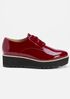 Eddy Patent Leather Platform Oxford