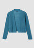 Organic Linen Cotton Airy Tuck Cropped Cardigan