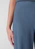 Washable Stretch Crepe Lantern Pant