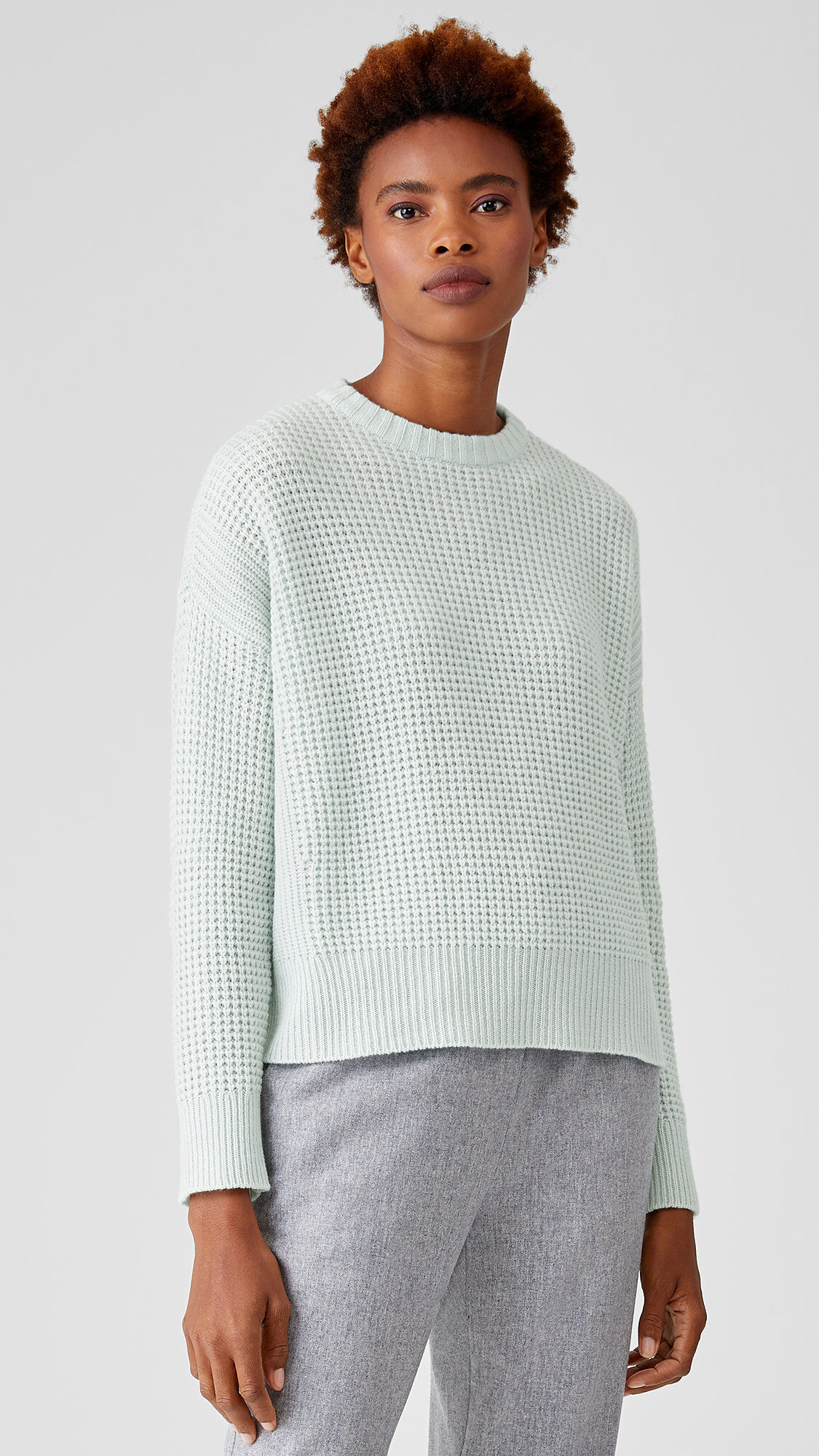 Eileen fisher lofty recycled cashmere cheap sweater