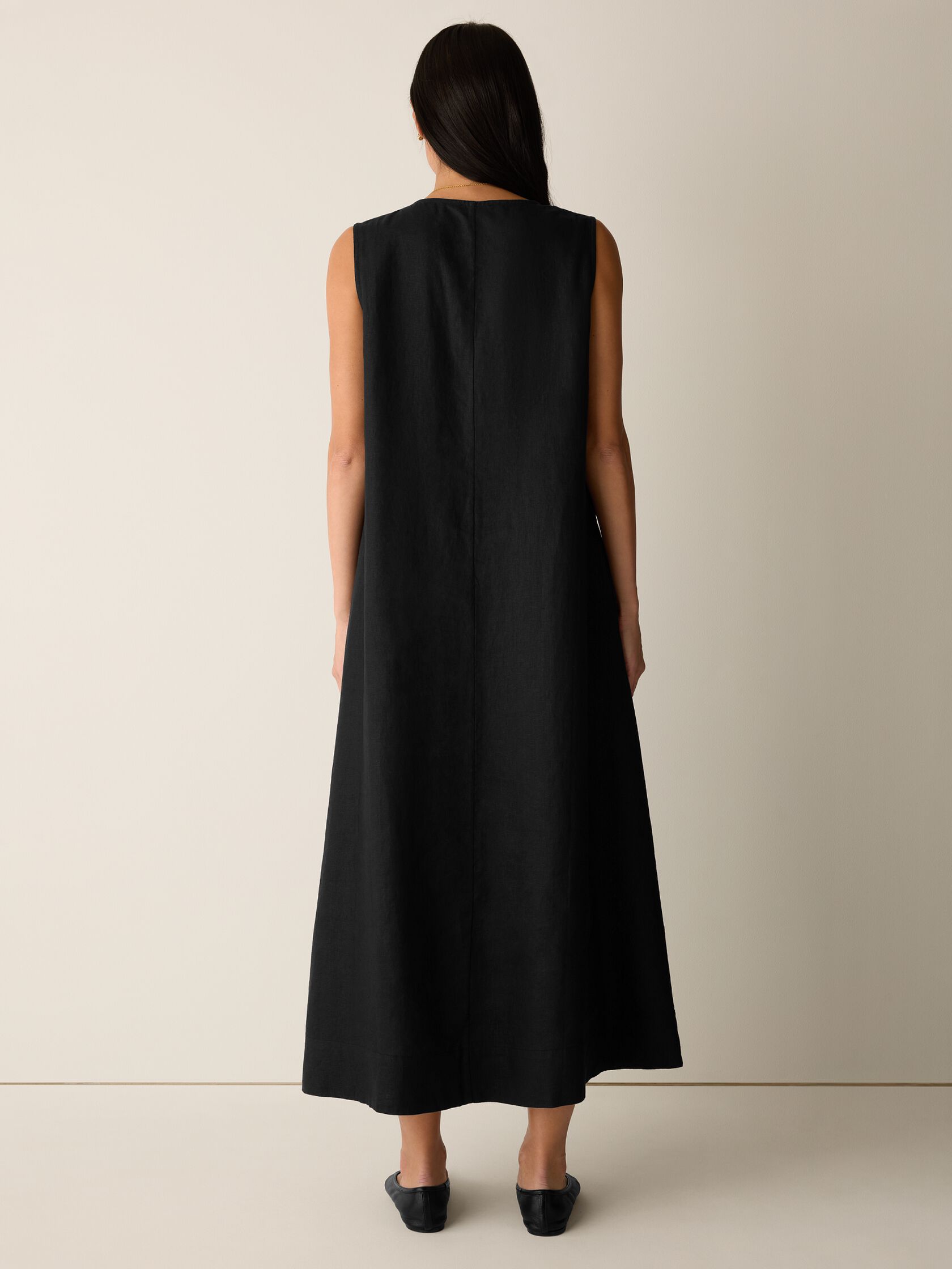 Organic Linen Easy Dress