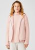 Eggshell Recycled Nylon Hooded Vest