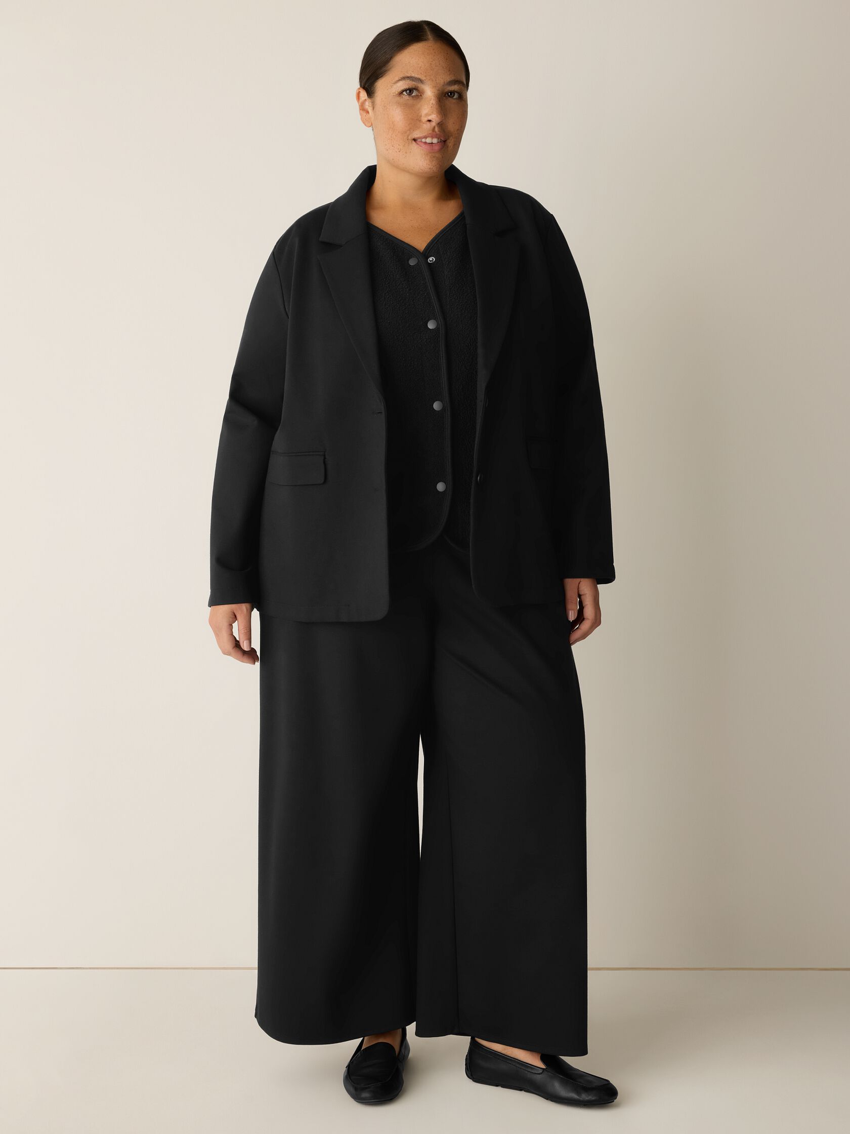 Washable Flex Ponte Blazer