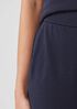 Stretch Jersey Knit Straight Pant