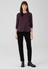 Organic Pima Cotton Jersey Long-Sleeve Tee
