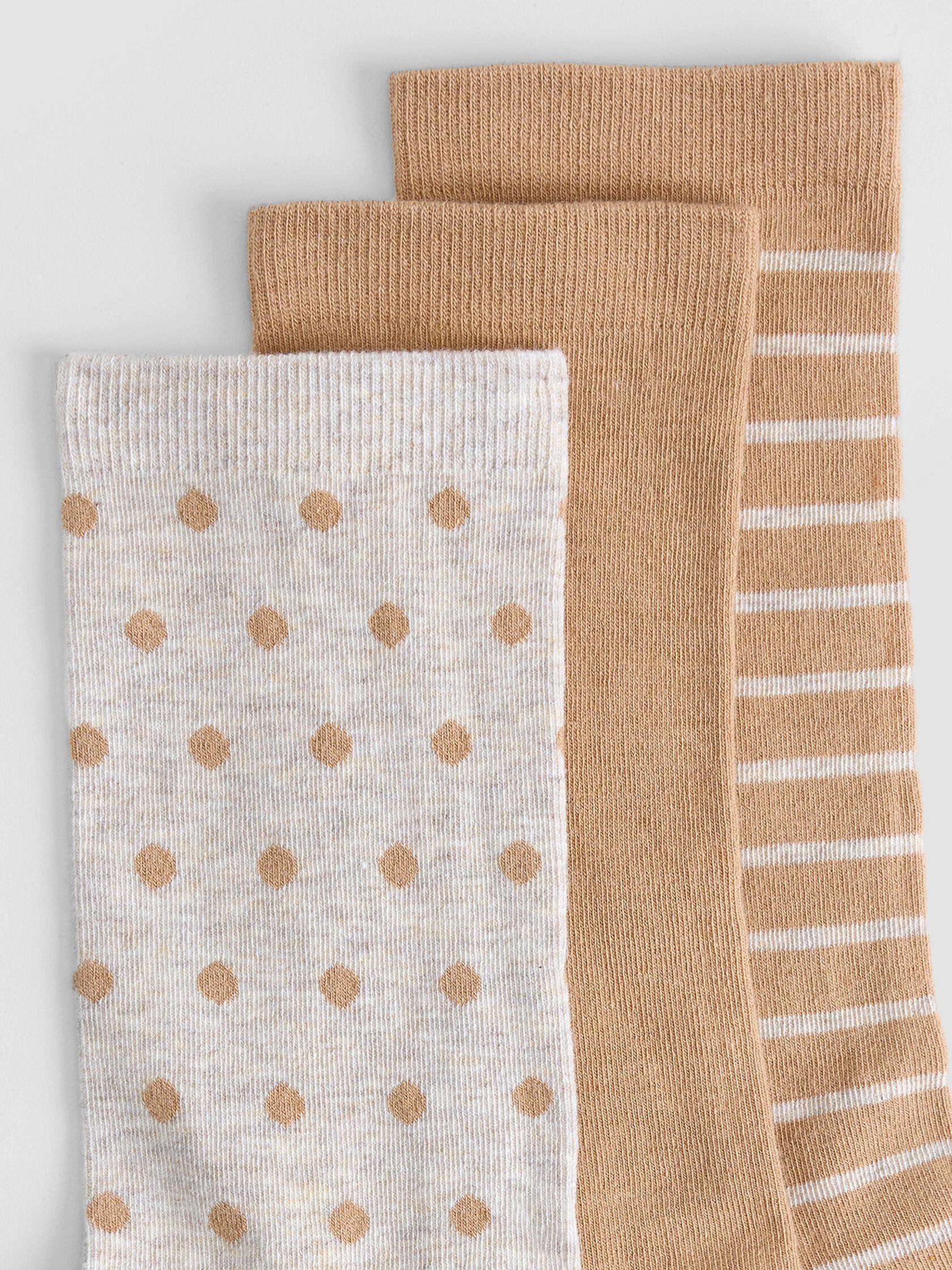 Cotton Trouser Sock 3-Pack